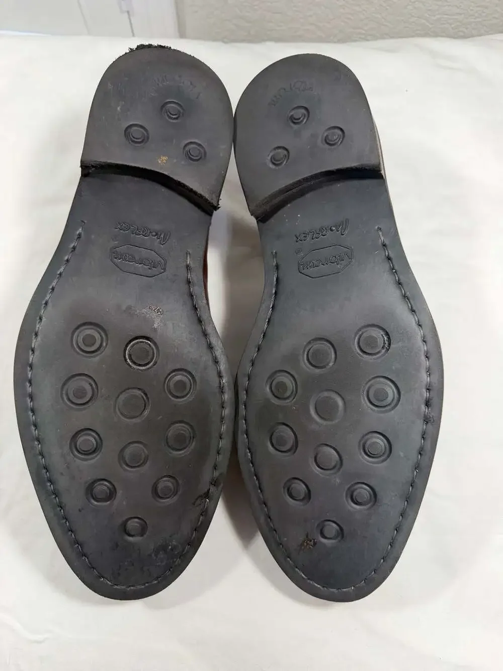 Johnston & Murphy Collection Italian Leather Tassel Loafers with Vibram Soles